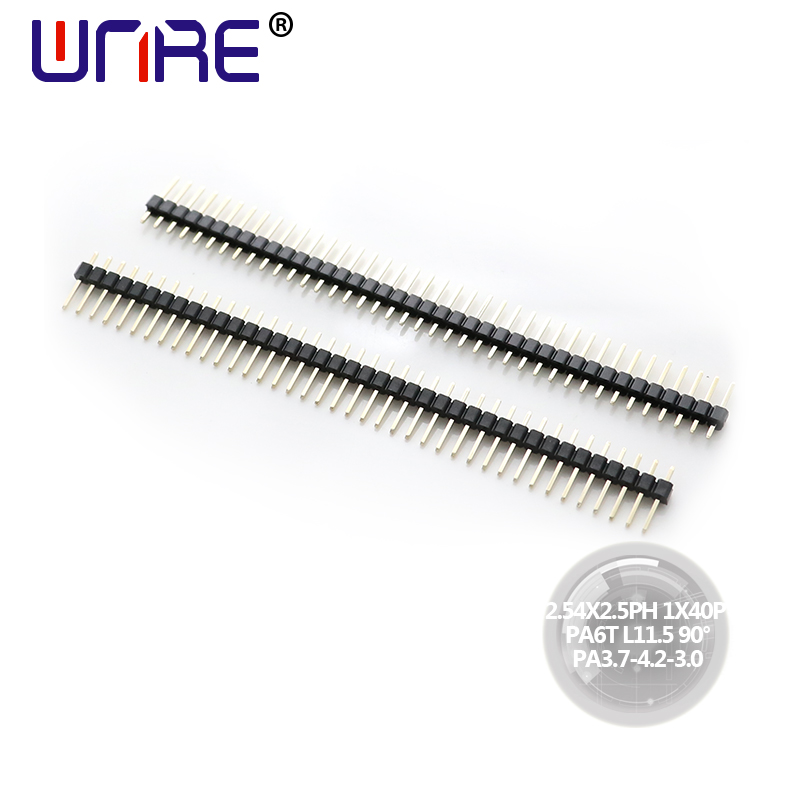 2.54X2.5PH 1X40P PA6T L11.5 90�� PA3.7-4.2-3.0